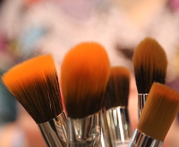 makeup brushes